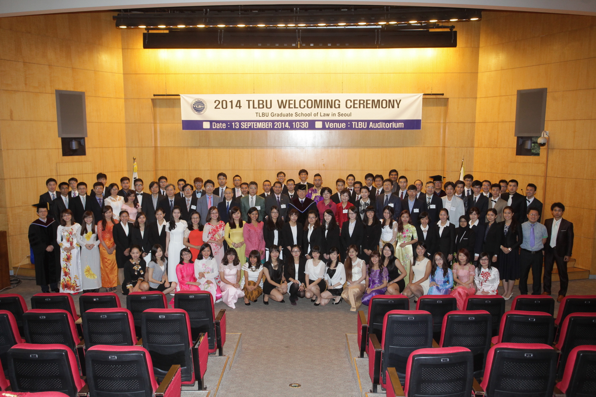 2014 TLBU Welcoming Ceremony